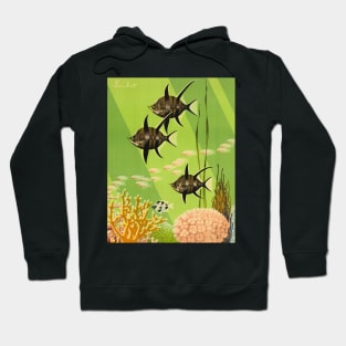 Green Great Barrier Reef Hoodie